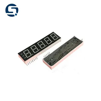 5 számjegy 7. szegmens LED kijelző